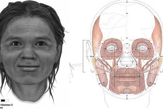 بازسازی چهره یک زن پس از ۱۳۶۰۰ سال! +عکس