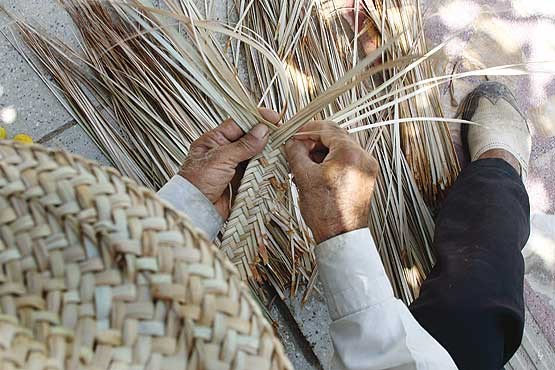 حصیربافی در خدمت اشتغال روستایی