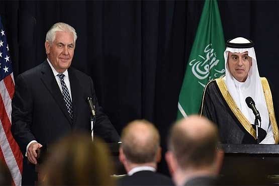 الجبیر: با تیلرسون درباره خطر ایران گفتگو کردیم