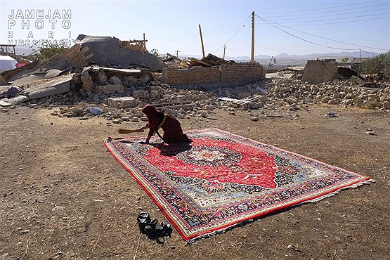 خسارات زلزله روستاهای غرب کشور