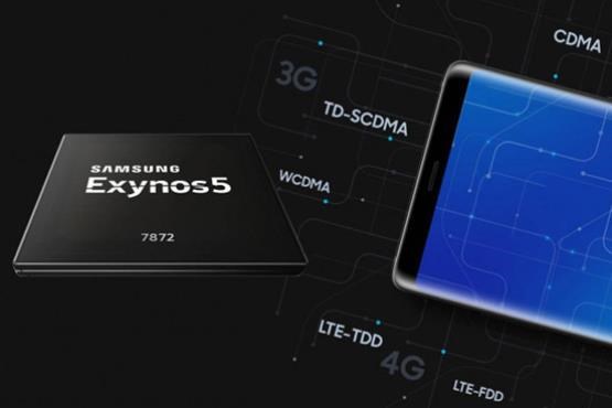 سامسونگ از تراشه ۶ هسته‌ای اکزینوس 7872 رونمایی کرد