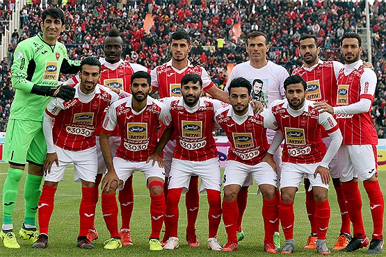 تمرین پرسپولیسی ها در برف +عکس