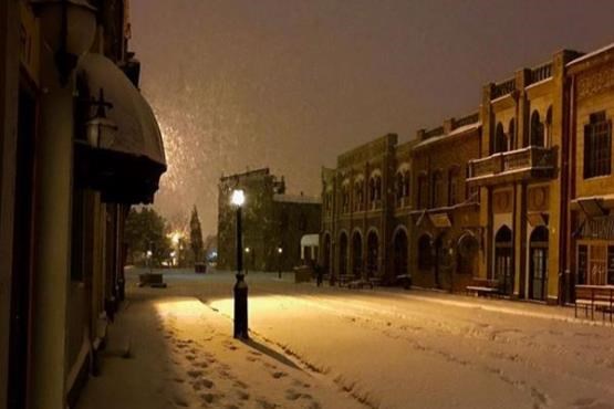 برف امروز، "تهران قدیم" را هم سفید پوش کرد! (عکس)