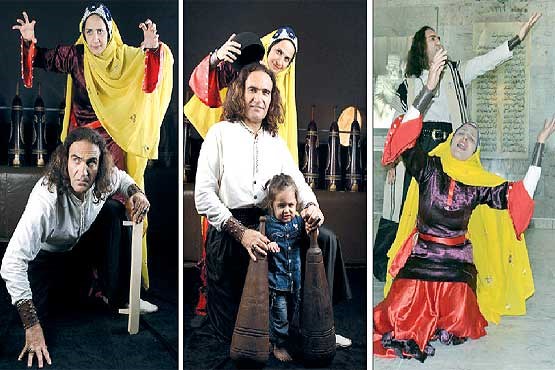 کنار هم ... چنان تهمینه و رستم