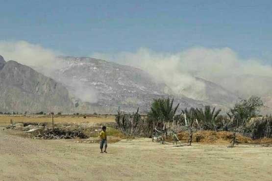 ورود به کوه نمک بوشهر ممنوع شد