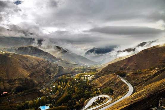 احتمال ریزش سنگ در محورهای کوهستانی مازندران