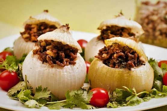 طرز تهیه دلمه پیاز