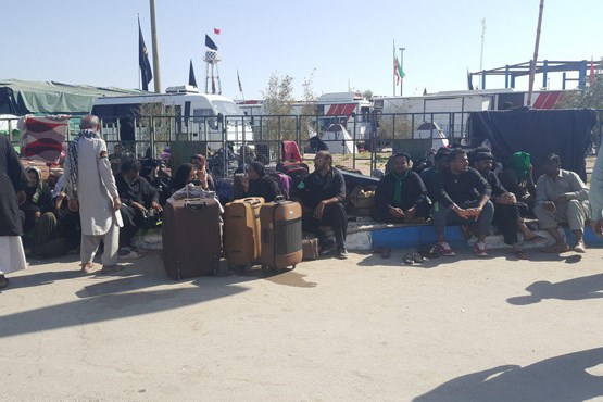 فیلم | زائر آزاری در مرز همزمان با اربعین!