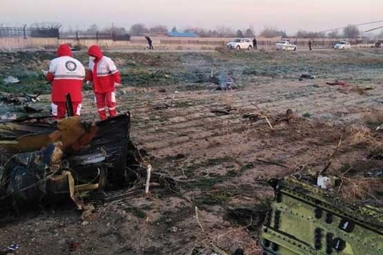 انتقال اجساد حادثه سقوط‌ هواپیمای اوکراینی به پزشکی قانونی