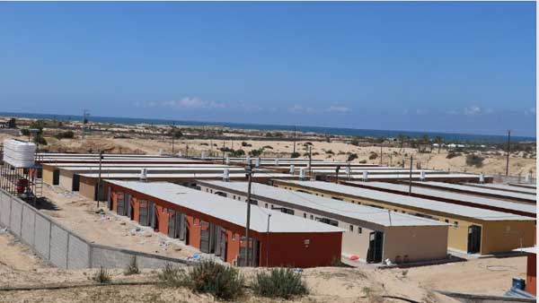 ساخت ۲ هفتهای یک هزار واحد ویژه قرنطینه مبتلایان کرونا در غزه (+عکس) ساخت ۲ هفتهای یک هزار واحد ویژه قرنطینه مبتلایان کرونا در غزه (+عکس)