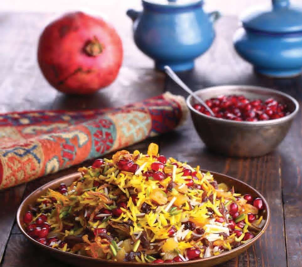 طرز تهیه انار پلو با طعمی عالی طرز تهیه انار پلو با طعمی عالی