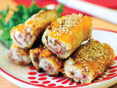 طرز تهیه فرنچ تست ژامبون و پنیر