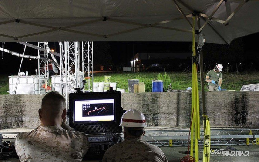 تکنولوژی خاص ارتش آمریکا در ساخت و ساز!+عکس