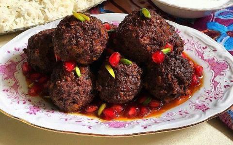 طرز تهیه کوفته انارو گردو طرز تهیه کوفته انارو گردو