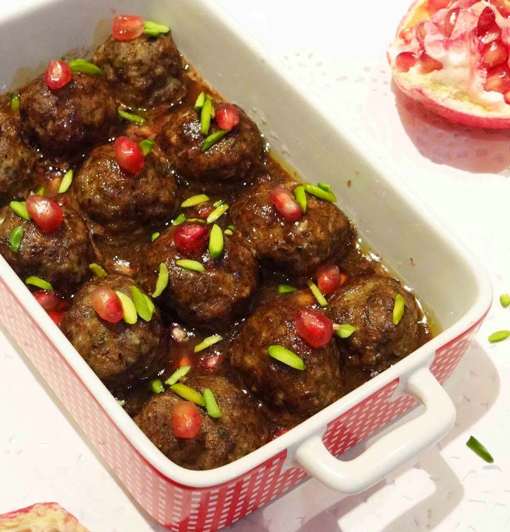 طرز تهیه کوفته انارو گردو طرز تهیه کوفته انارو گردو