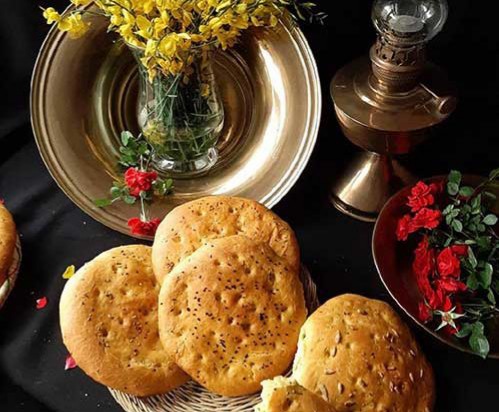 طرز تهیه نان تفتان دامغان طرز تهیه نان تفتان دامغان