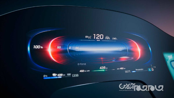 قدمی تازه در تکنولوژی جهان خودرو با هایپراسکرین مرسدس بنز مجهز به هوش مصنوعی+عکس