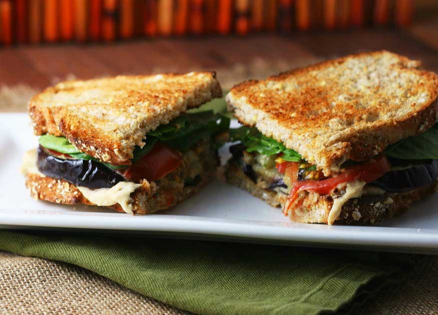 طرز تهیه ساندویچ بادمجان پنیری طرز تهیه ساندویچ بادمجان پنیری