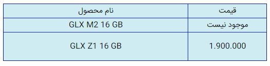 قیمت روز گوشی موبایل در ۲۰ دی