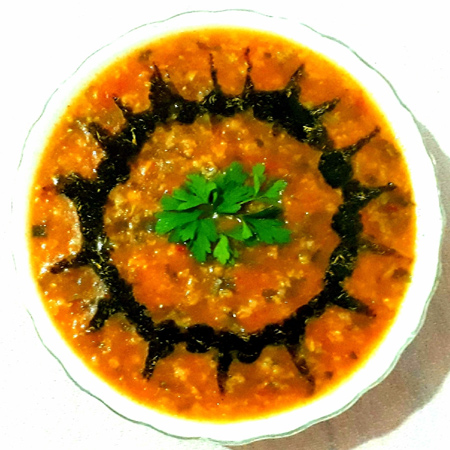 طرز تهیه آش آبغوره خوشمزه