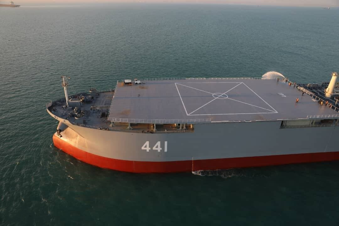 بزرگ‌ترین ناوبندر خاورمیانه به آب انداخته شد + جزئیات