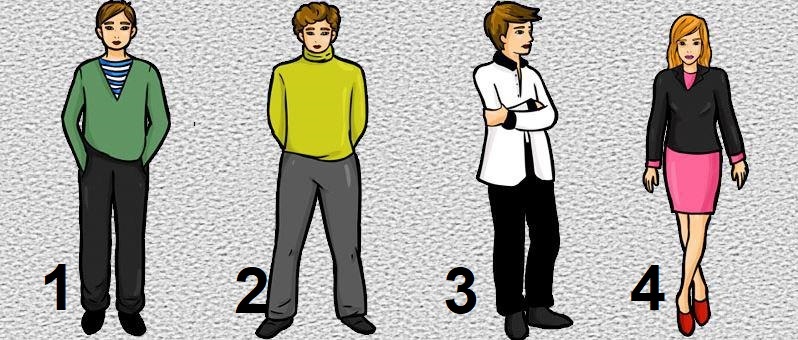 واکاوی شخصیت شما از طریق مدل ایستادن