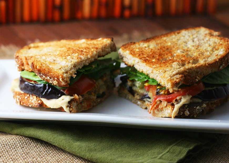 طرز تهیه پنینی بادمجان