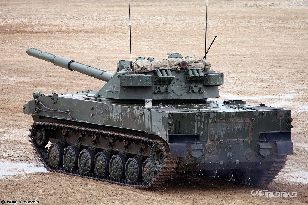 تانک Sprut-SDM1؛ «پرنده» آبی خاکی و سبک روسیه که تا ۷ ساعت در آب «شنا» می‌کند+عکس