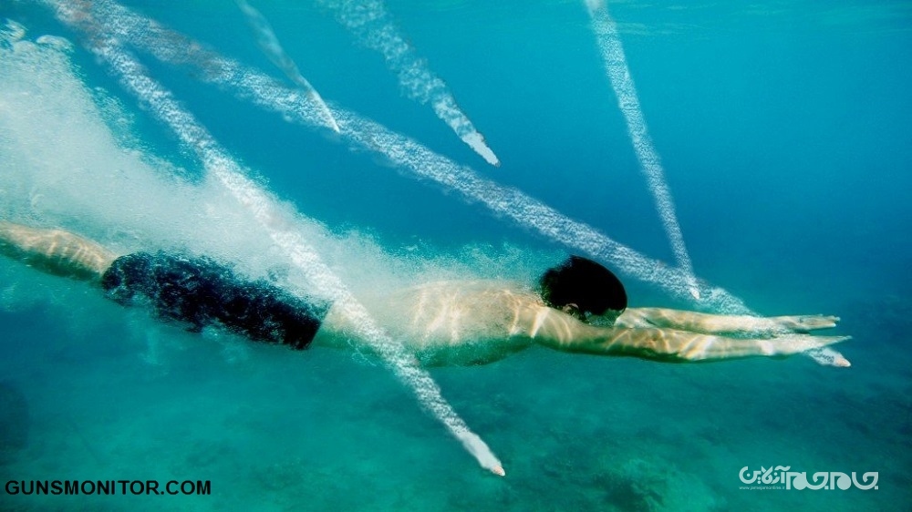 فناوری نظامی آمریکا برای شلیک دقیق در آب+عکس