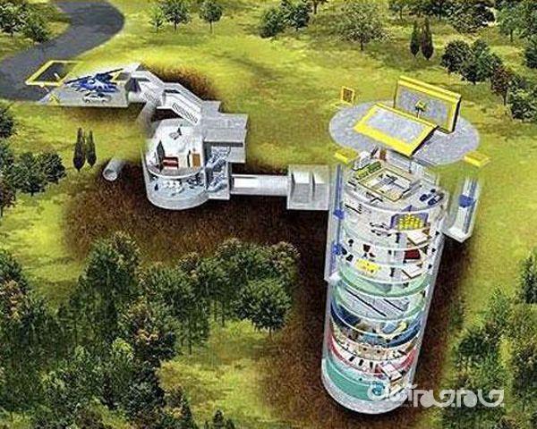 سیلوی موشکی لوکس ویژه ثروتمندان در آخرالزمان اتمی+عکس