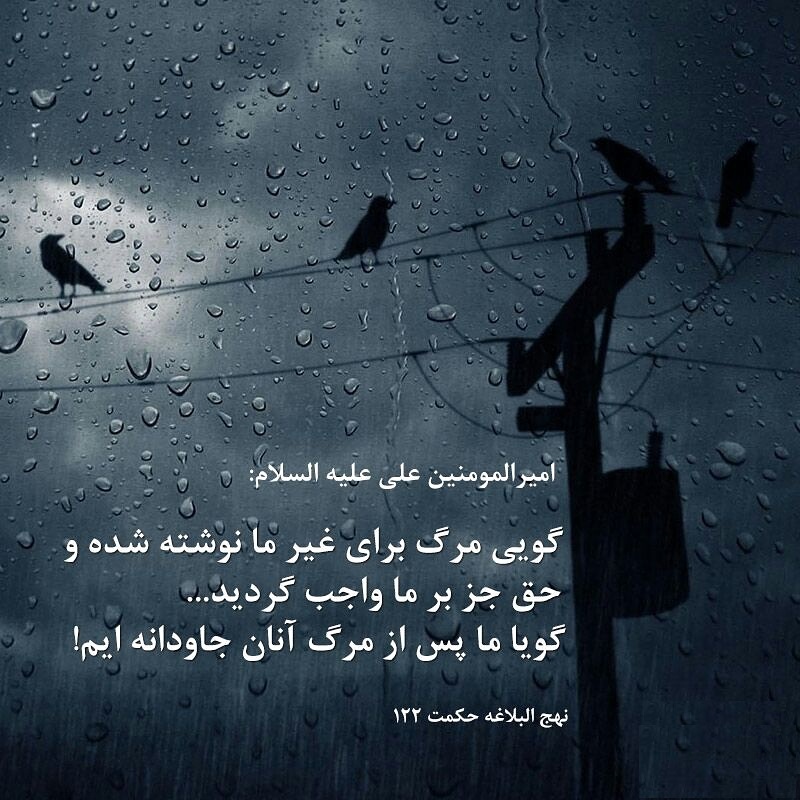 علل ترس از مرگ از منظر نهج البلاغه