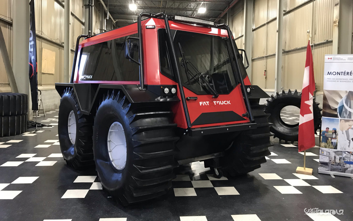 آشنایی با خودروی همه‌جاروی FAT Truck+عکس