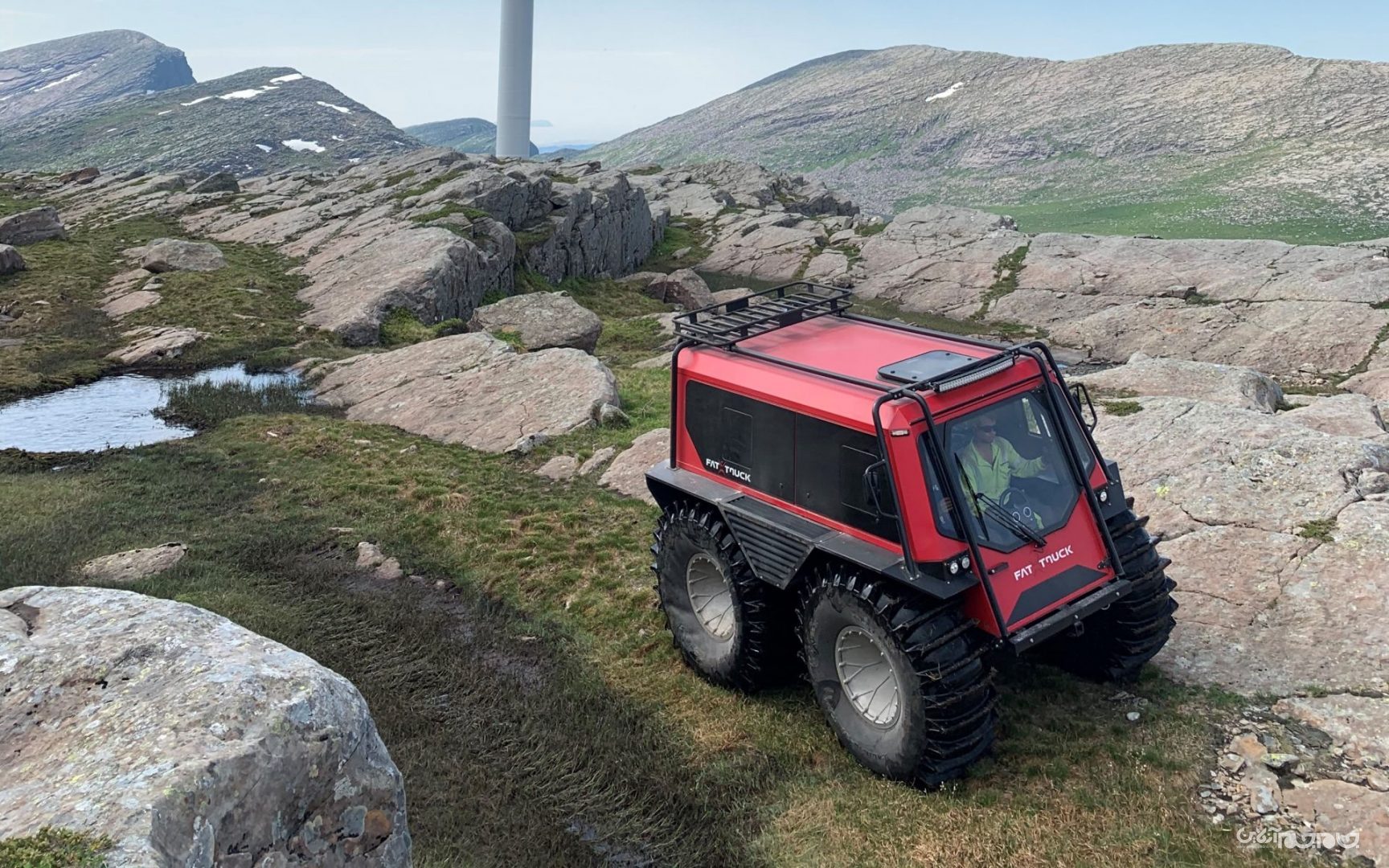 آشنایی با خودروی همه‌جاروی FAT Truck+عکس