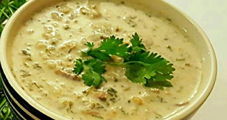 طرز تهیه سوپ خوشمزه گشنیز