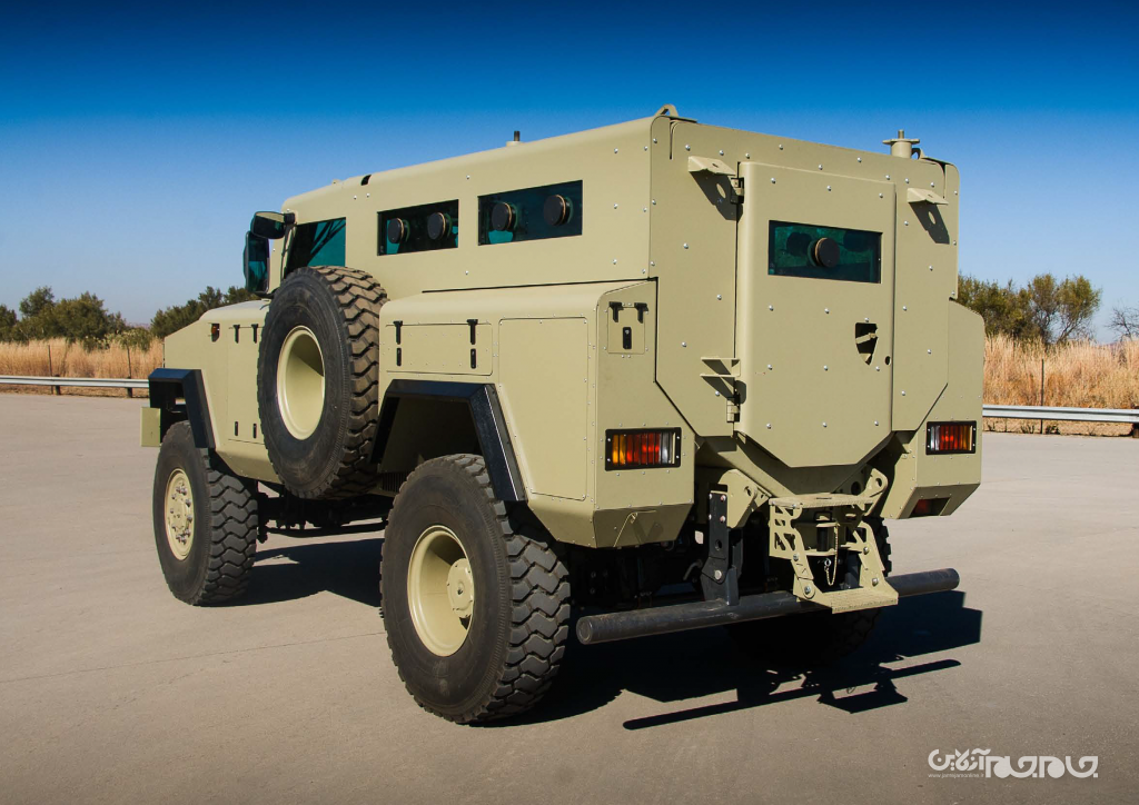 خودروی زره پوش مامبا؛ یک جان سخت از آفریقا+عکس