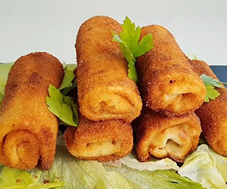 طرز تهیه رول ژامبون سوخاری