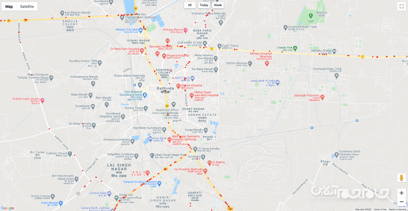 یک استارتاپ هندی با نقشه‌برداری از چاله‌ها، باعث کاهش تصادفات رانندگی را کاهش می‌شود+عکس