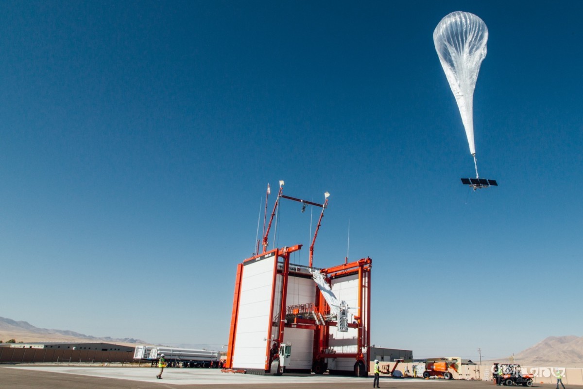 مداومت پروازی یک ساله بالن‌های اینترنت گوگل به ‌لطف هوش مصنوعی+عکس