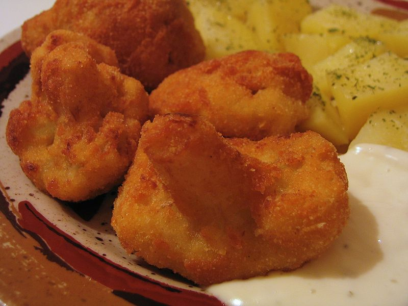 طرز تهیه گل کلم سوخاری