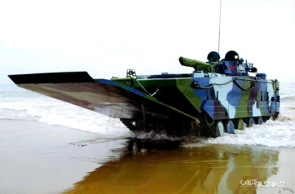 آشنایی با خودروی جنگی تایپ 05 ارتش چین+عکس