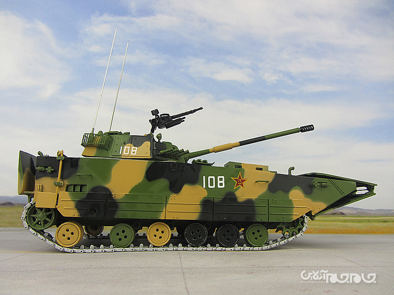 آشنایی با خودروی جنگی تایپ 05 ارتش چین+عکس