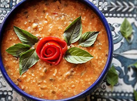 طرز تهیه آش آبغوره خوشمزه