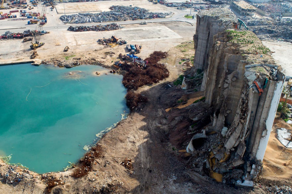 بندر بیروت؛ 6 ماه پس از انفجار مهیب (تصاویر)