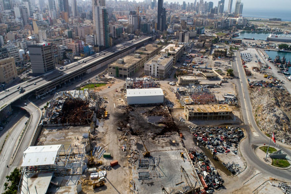 بندر بیروت؛ 6 ماه پس از انفجار مهیب (تصاویر)