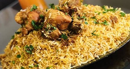 طرز تهیه بریانی مرغ بندری