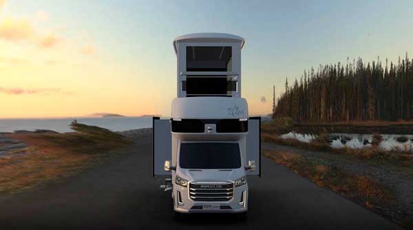 ویلایی دوبلکس روی چهار چرخ! (+تصاویر) ویلایی دوبلکس روی چهار چرخ! (+تصاویر)