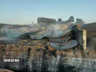 آتش سوزی در گمرک مرزی افغانستان با ایران مهار شد (+عکس)