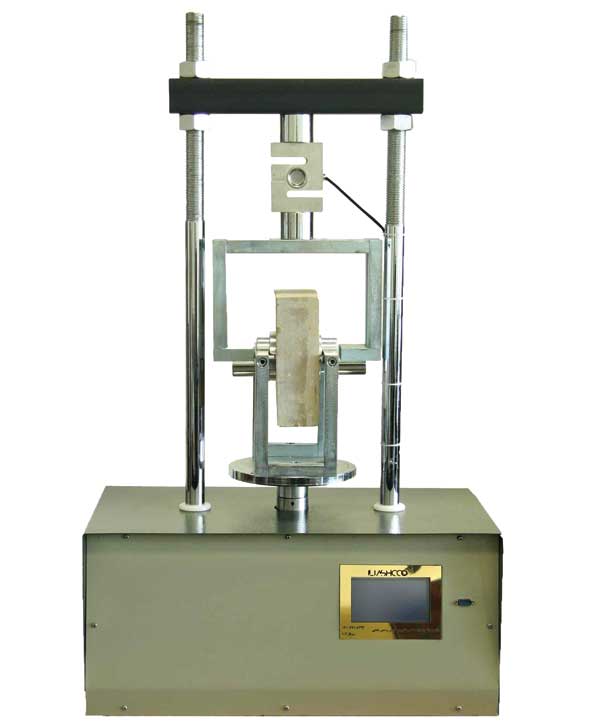 اندازهگیری مقاومت کششی بتن با دستگاه ایرانی اندازهگیری مقاومت کششی بتن با دستگاه ایرانی
