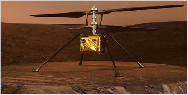 نخستین هلیکوپتر مریخی با زمین ارتباط برقرار کرد (+عکس) نخستین هلیکوپتر مریخی با زمین ارتباط برقرار کرد (+عکس)