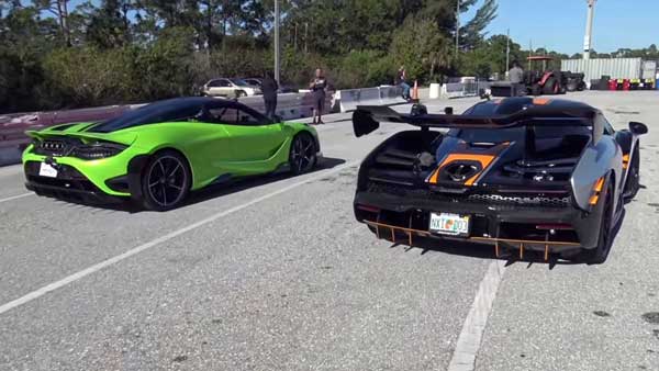 «سنا» در برابر «۷۶۵LT» (+فیلم و عکس)